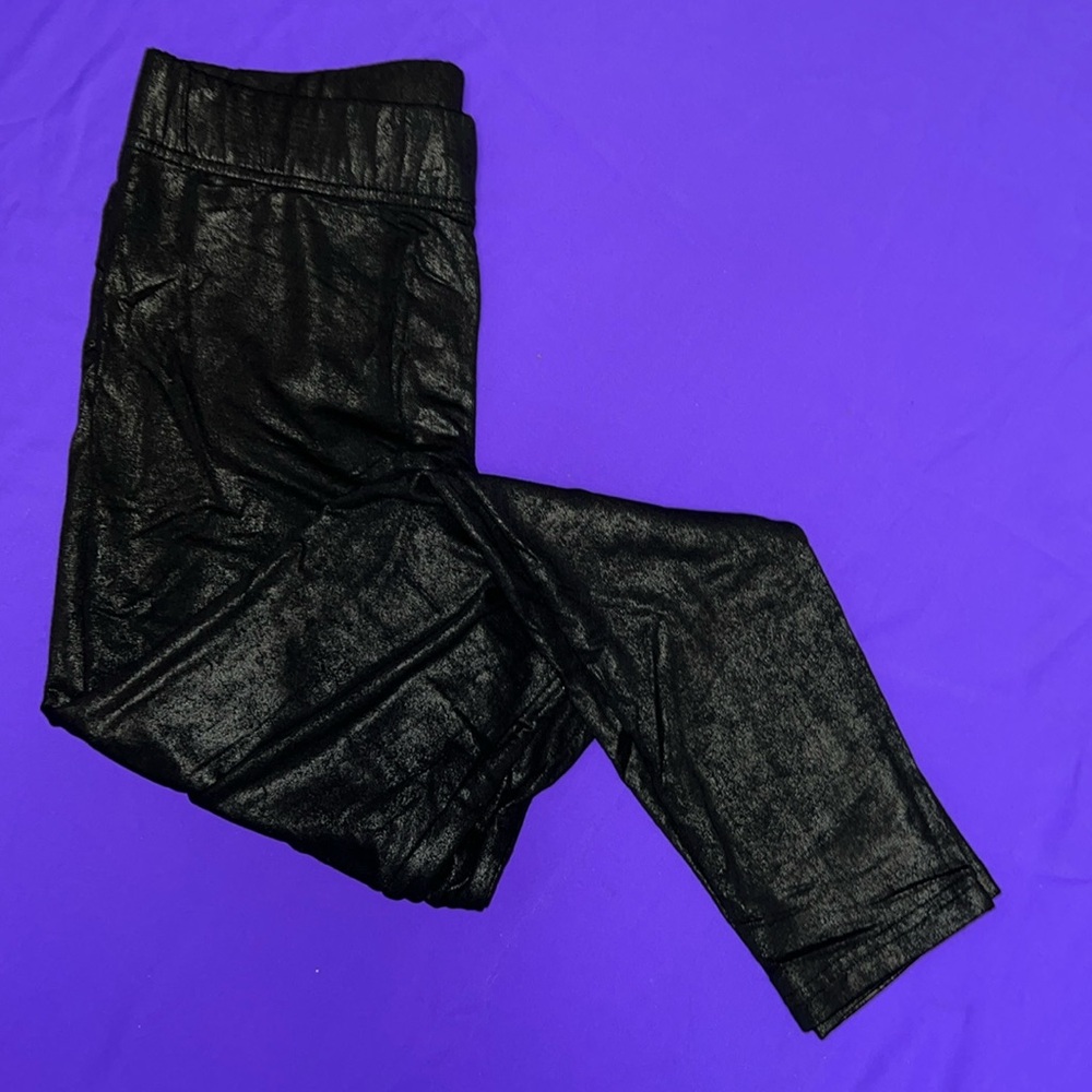 Soma Essential Leather-Finish Legging S EXC